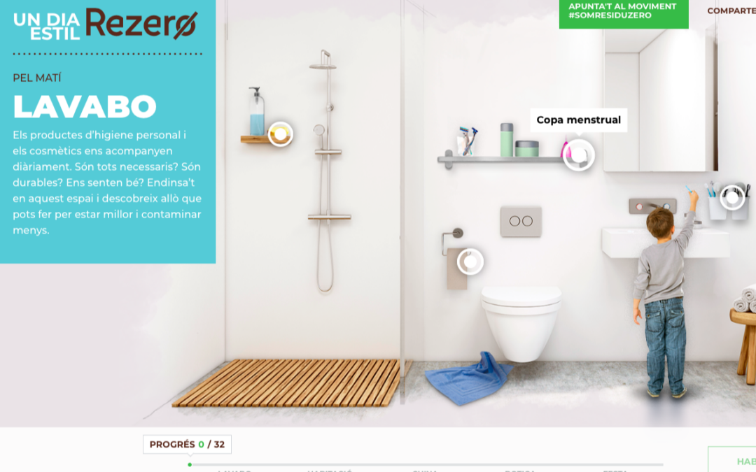 Col·laboració en el desenvolupament de l’interactiu Objectiu Rezero