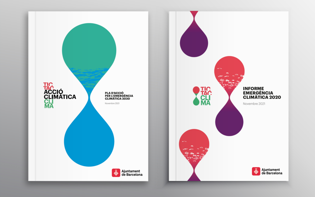Suport a la redacció i coordinació gràfica del nou Pla d’Acció per l’Emergència Climàtica 2030 de Barcelona i del seu segon Informe de seguiment 2021